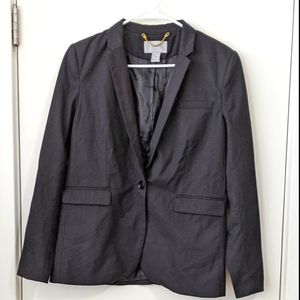 H&M size 10 Black Buttoned Blazer - Professional!